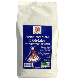 Farine complète 5 céréales