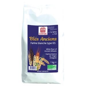 Farine blanche de blés anciens T65