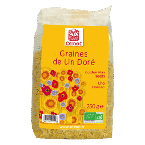 Graines de lin doré