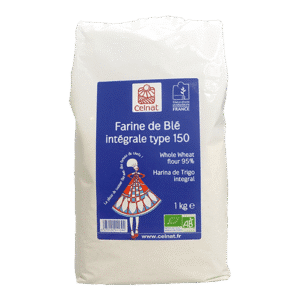 Farine de blé intégrale T150