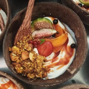 Les recettes de Justin : Granola bowl au caramel de tomates