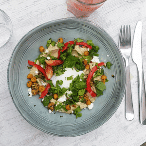 Les recettes de Justin : Mtabbal Bowl