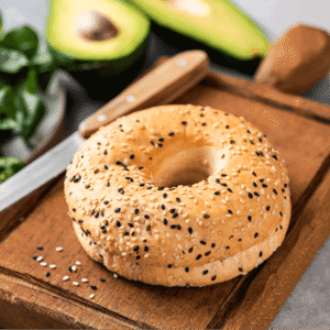 Bagel vegan aux légumes