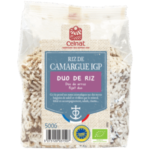 Duo de riz de Camargue IGP