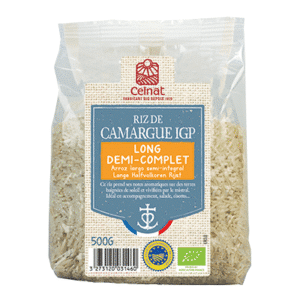Riz long demi-complet de Camargue IGP