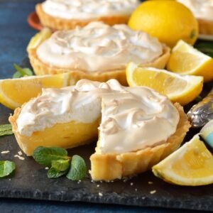 Tarte au citron vegan