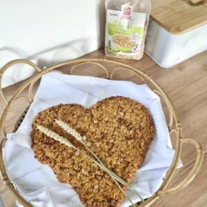 Recette de la fête des mères : Cookie géant au Muesli Pomme 100% France