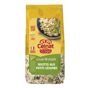 Risotto aux petits légumes à base de riz de Camargue IGP