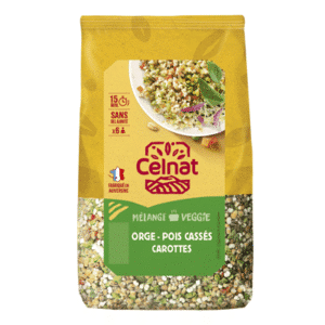Mélange veggie – Orge, pois cassés & carottes