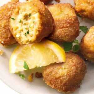 Croquettes aux flocons de soja toastés